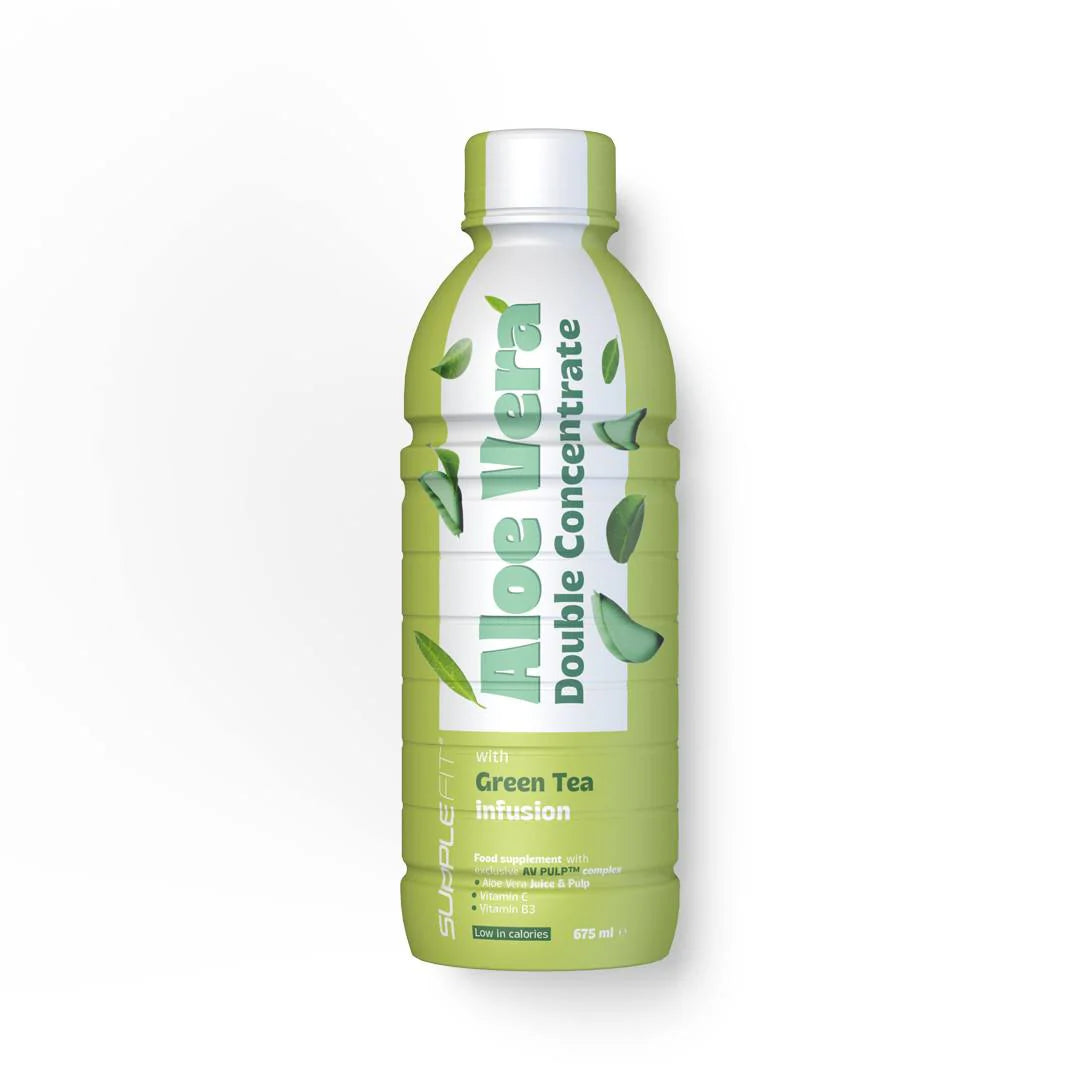 ALOE VERA jus et pulpe avec Thé Vert - 675 ml